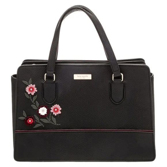 Kate Spade Reese Floral Leather Satchel NWOT - Picture 16 of 16